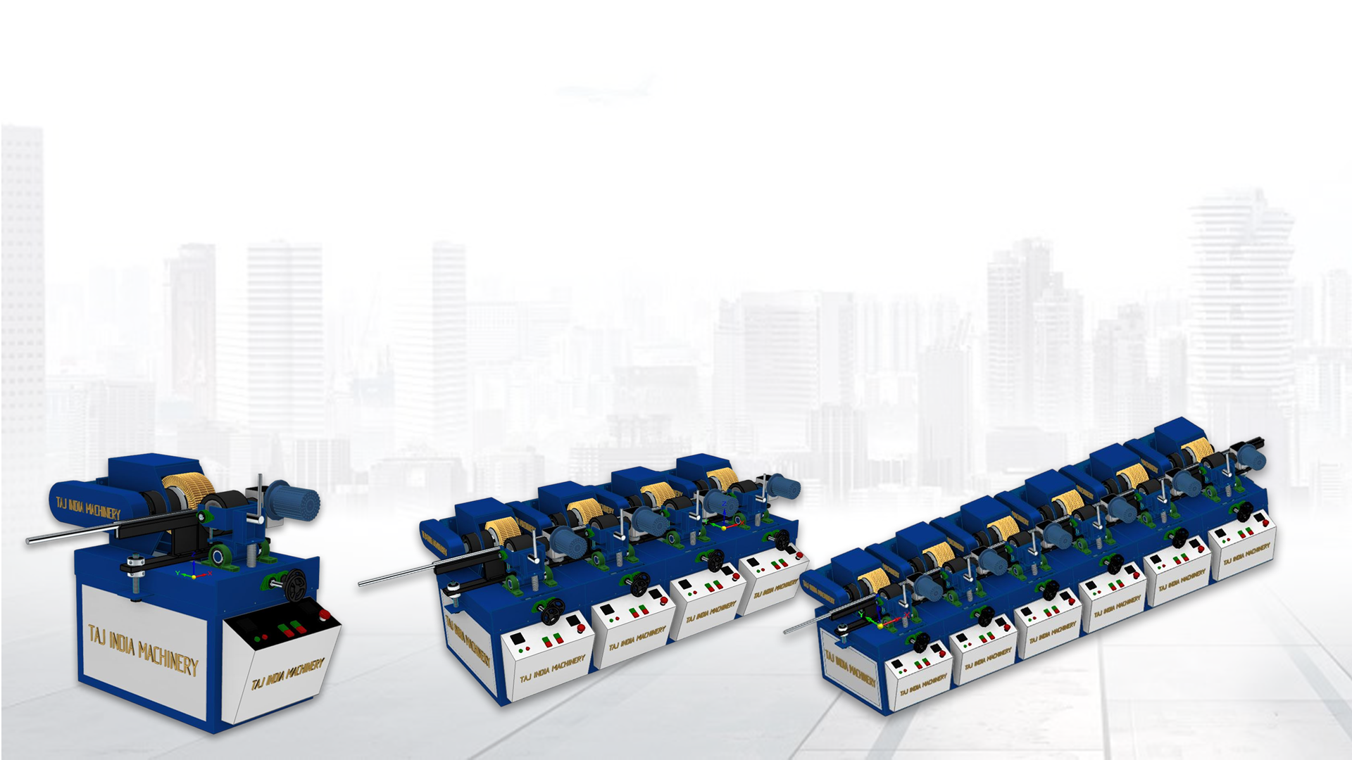 Industrial Pipe Polishing Machine